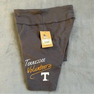 NCAA Tennessee Volunteers Women's Gray Control Top Bike Shorts S 4/6